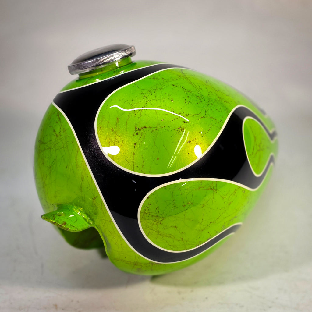 Custom Painted Axed Chopper Tank